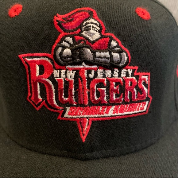 New Era Rutgers University Scarlet Knights New Jersey Collegiate Fitted Cap Hat - Picture 4 of 6